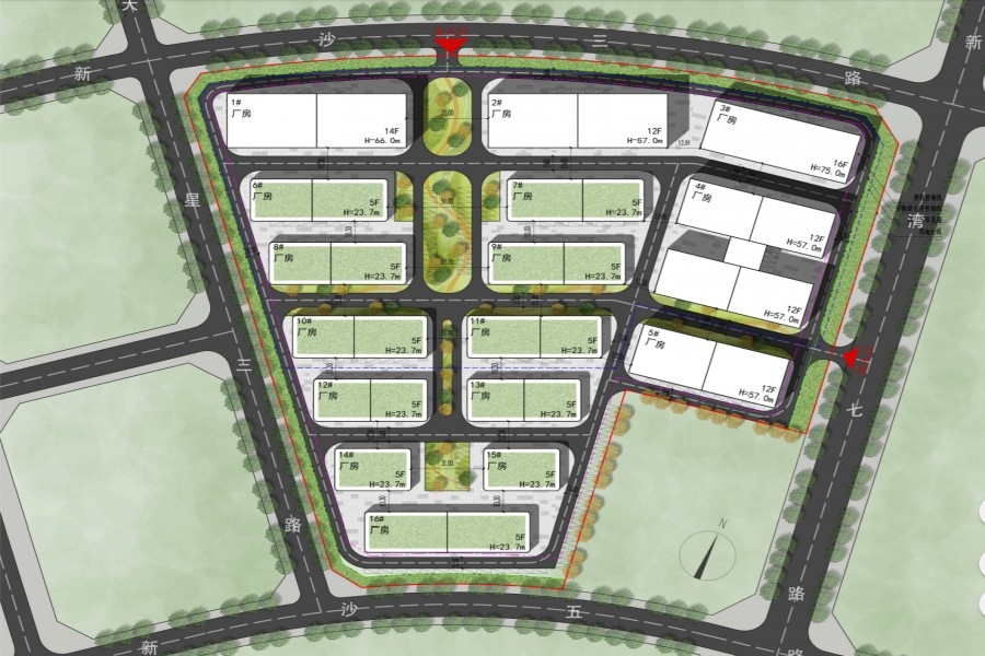 非中介，高新区一手标准厂房，单层1000平起售，近珠海北站-图3