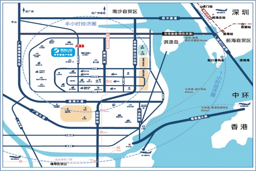 非中介，高新区一手标准厂房，单层1000平起售，近珠海北站-图4