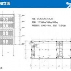 【非中介，出售】4层独栋标准厂房，太湖新城花园式办公
