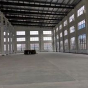 文成百丈漈工业区厂房6600平米占地16亩车间高度12米。