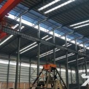 高埗独院单一层钢结构滴水9米带2台5吨行车3100平方厂房出租