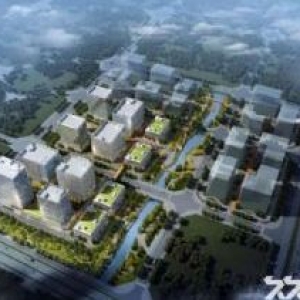 高速口地铁旁红本玻璃幕墙花园式厂房 60万方电子信息产业社区