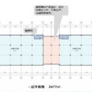 出售二层独栋，层高8米工业厂房
