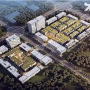 中南高科西安高新产业智造中心 西安高新中央创新区标准研发办公厂房出售 三四层独