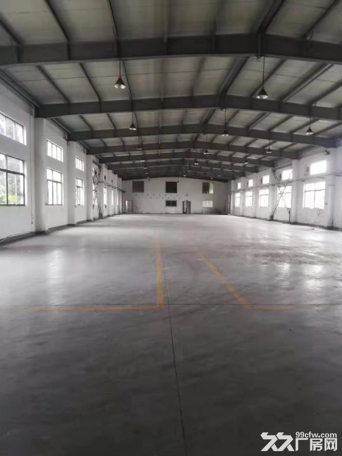 松江工业区荣乐东路旁独栋单层无公摊厂房2500平米出租形象好-图1