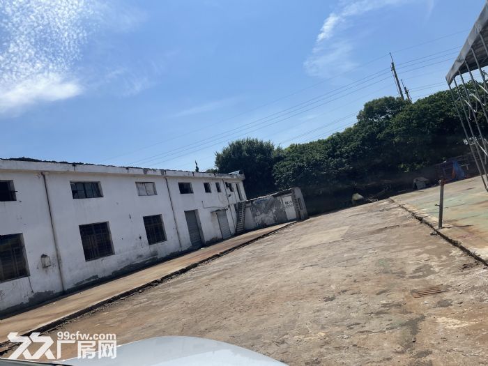 车墩新车公路旁单层厂房430、570平米优惠出租价格1.2元，场地大-图1