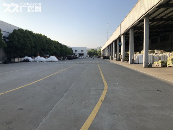 车墩独栋单层厂房10吨行车多部环氧地坪，面积可分割-图2