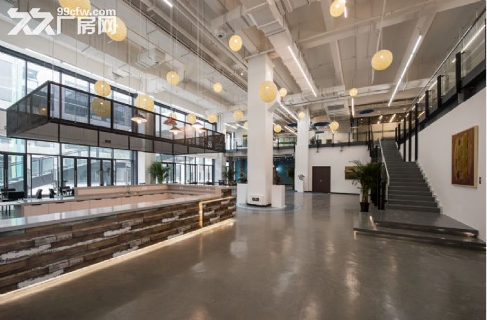 新桥无公摊全新园区精装修车间，小面积210平米起租，含税-图1