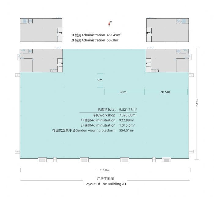 平谦国际南通产业园 单层机械厂房1−3万平招租-图3