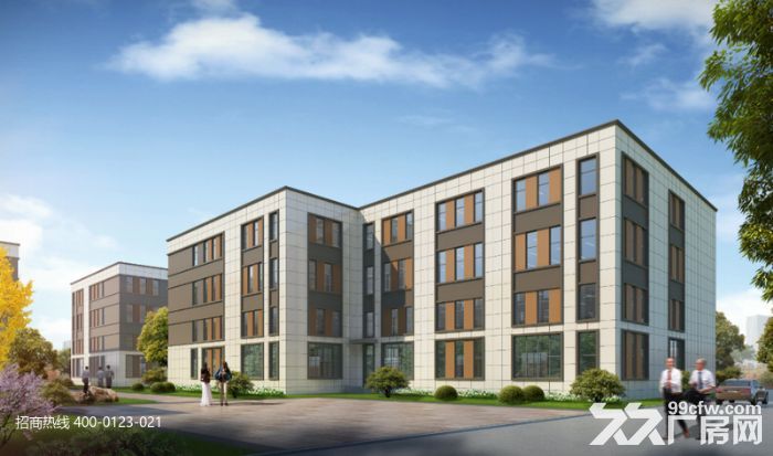 Y中南高科 长三角 多个园区 独栋厂房出售 800平起售 独栋三层首层8.1米-图1