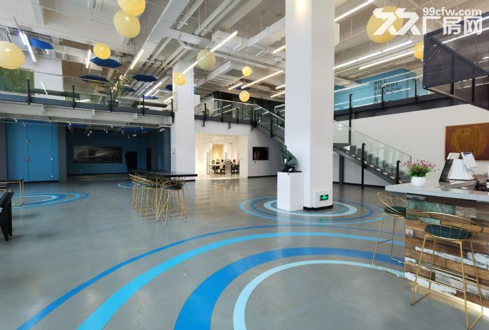 新桥全新园区无公摊精装修车间210,250平米分割形象好-图2