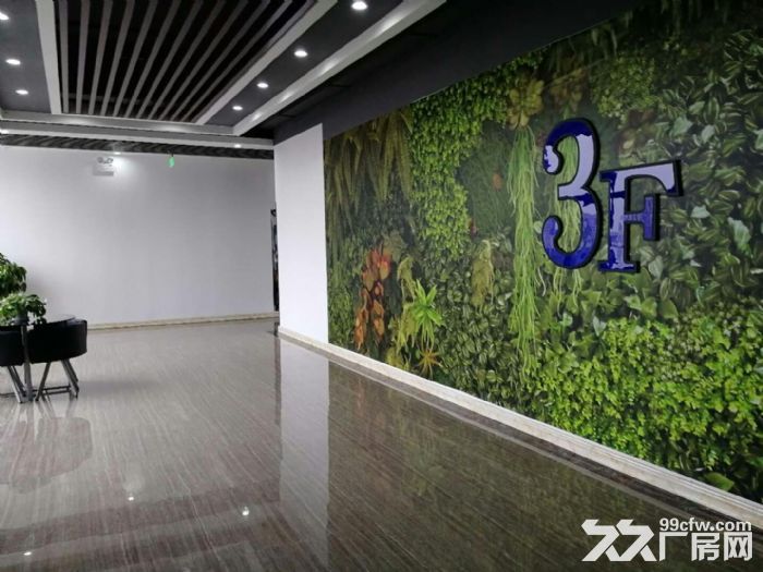 松江新城近万达精装修简约办公室出租位置形象佳-图2