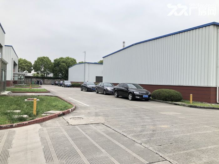 松江工业区全新园区独栋单层厂房1940平米出租配电800，位置形象佳-图1