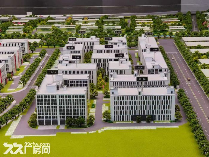 业主独栋4、6、8、9千平，层均1千7米高。研发组装智能生产-图1