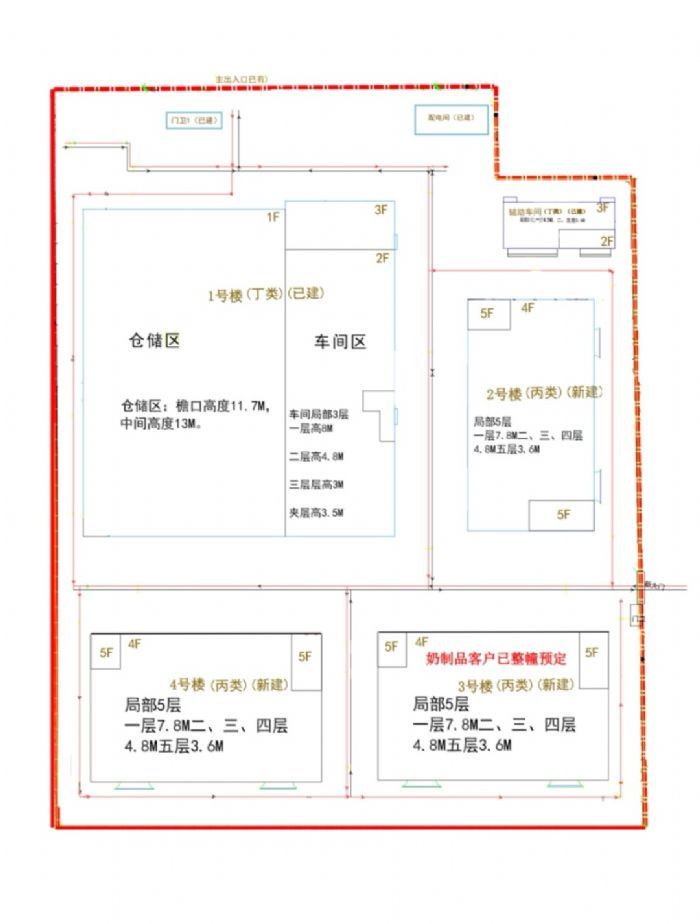 奉贤金汇食品园区厂房出租-图3