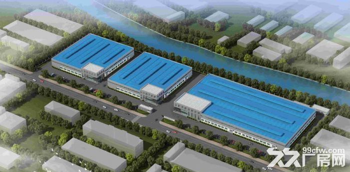 常熟董浜镇产业园独栋出租5500平免租期3年-图1