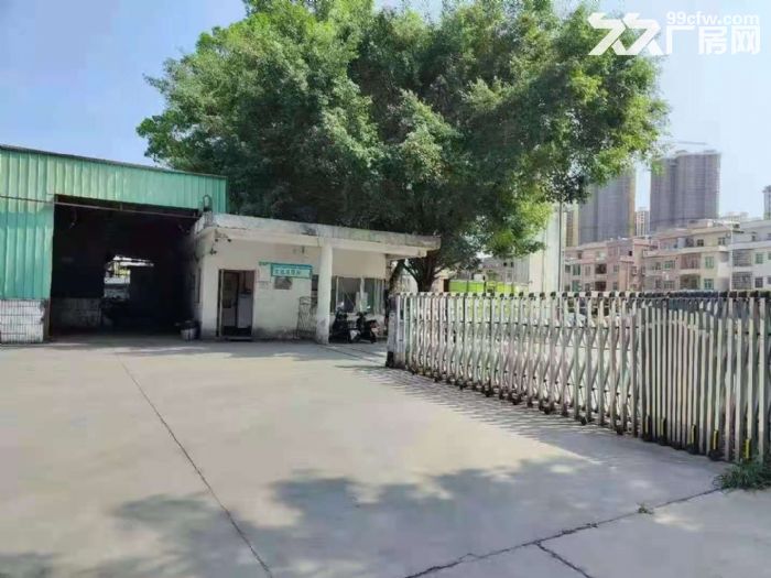 广州永宁新新公路边带卸货台 5栋单一层共11905平方出租2栋标准厂房 皆可分租-图1