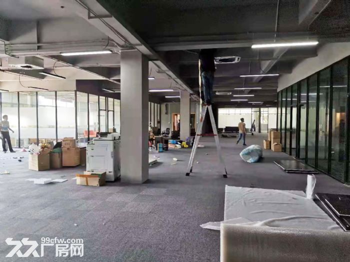 g园区管理有房产证3吨货梯带装修办公。新水坑一楼厂房-图8