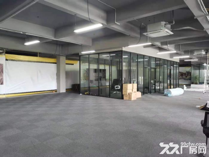 g园区管理有房产证3吨货梯带装修办公。新水坑一楼厂房-图6