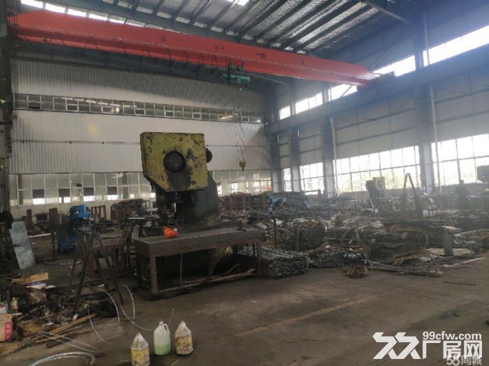 标准工业园区！独门独户32吨10吨行车4800平，大车好进出，有办公楼-图2