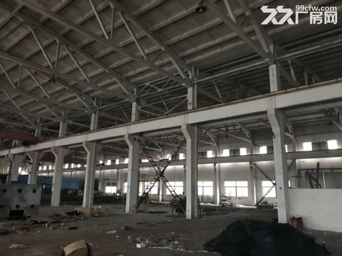 新区梅村锡贤路独门独院17000平机械厂房招租-图1