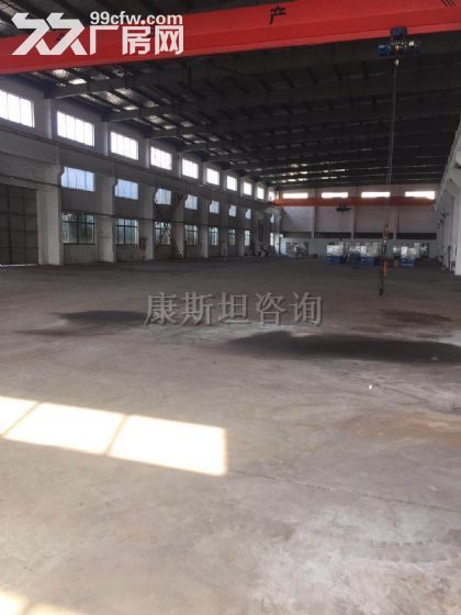 硕放10000平 厂房  有行车 适合机加工 仓储等不可分租-图1
