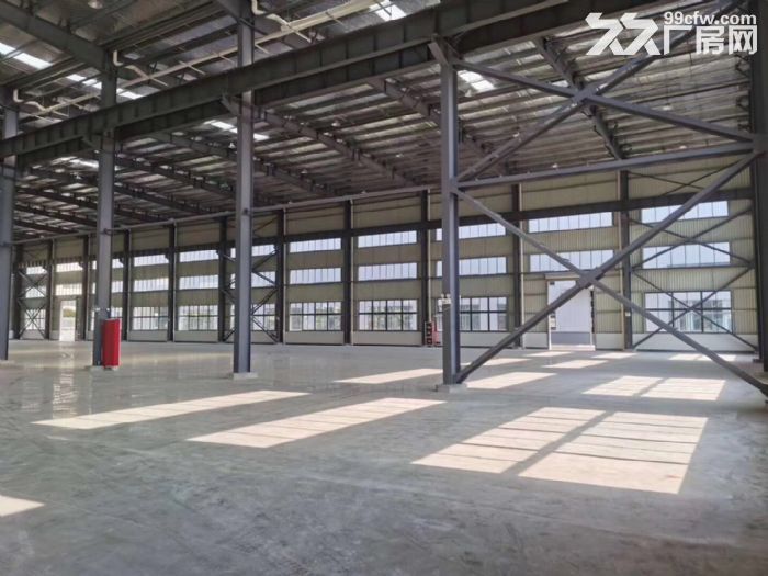 锡山安镇2500平单层机械厂房出租 层高13米 金刚砂地坪 位置好 形象好-图2