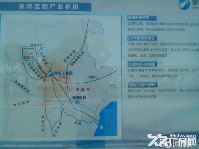 武清开发区3000平米丙二类单层工业厂房出租-图1