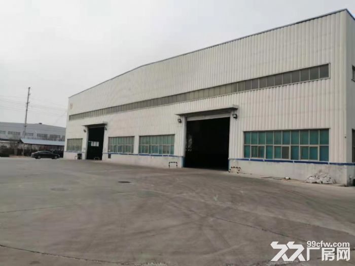 6000㎡独栋钢结构厂房出租，高速口配套齐-图1