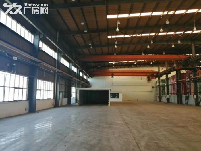 6300㎡单层重工厂房出租，11米高，有10吨天车-图1