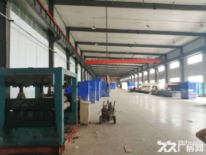 10吨天车、单层重工厂房出租，有装修可随时使用-图1