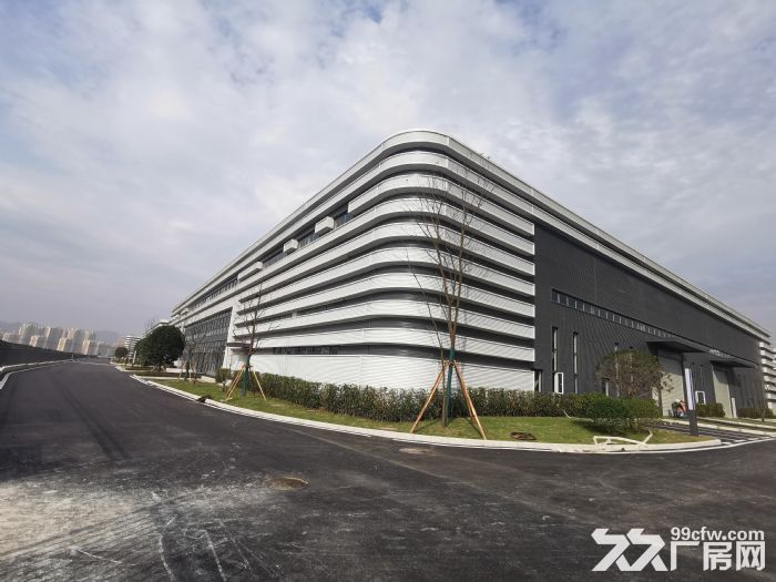 大学城保税区厂房临近轻轨一号线高速路下道口-图4