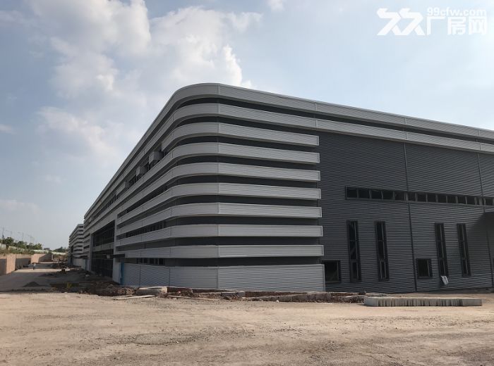 大学城绕城曾家互通下道口旁一层钢结构厂房出租-图1