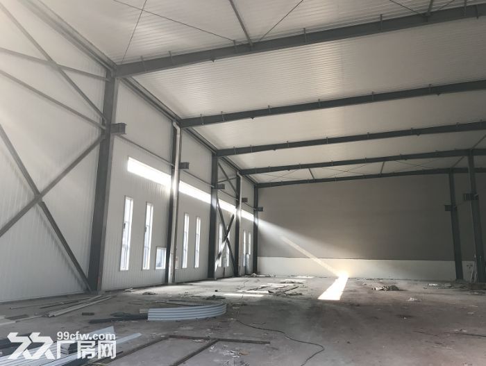 大学城绕城曾家互通下道口旁一层钢结构厂房出租-图3