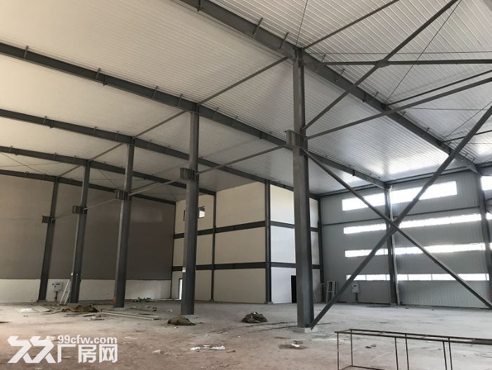 大学城绕城曾家互通下道口旁一层钢结构厂房出租-图5