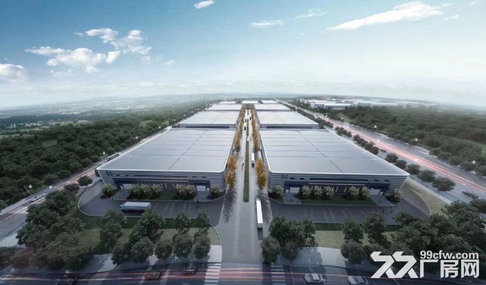 品牌园区 钢构厂房 11米 金刚砂地面 带行车 1500−6500平-图3