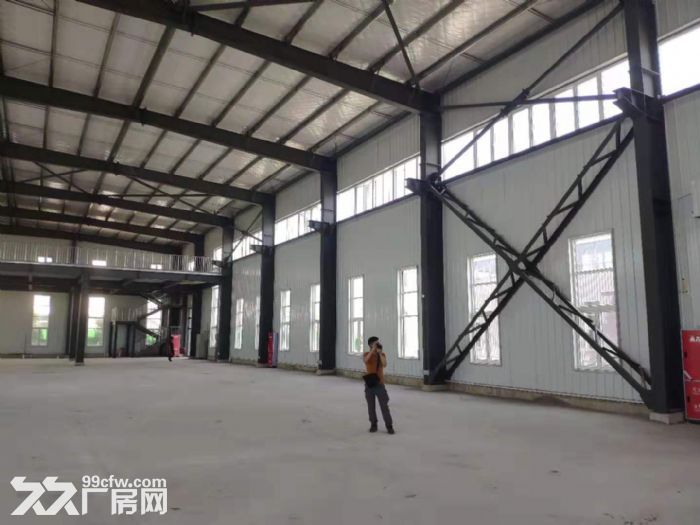 独栋钢构厂房 层高12米 可消防环评 毗邻物流市场-图1