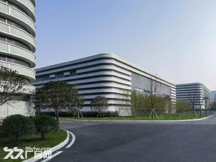 空高11米，带办公室，拖挂车可进 单层钢结构厂房-图6