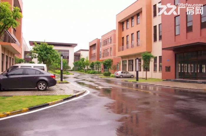 出售大学城 挑高3层独栋花园厂房 2000方 可装行车-图2