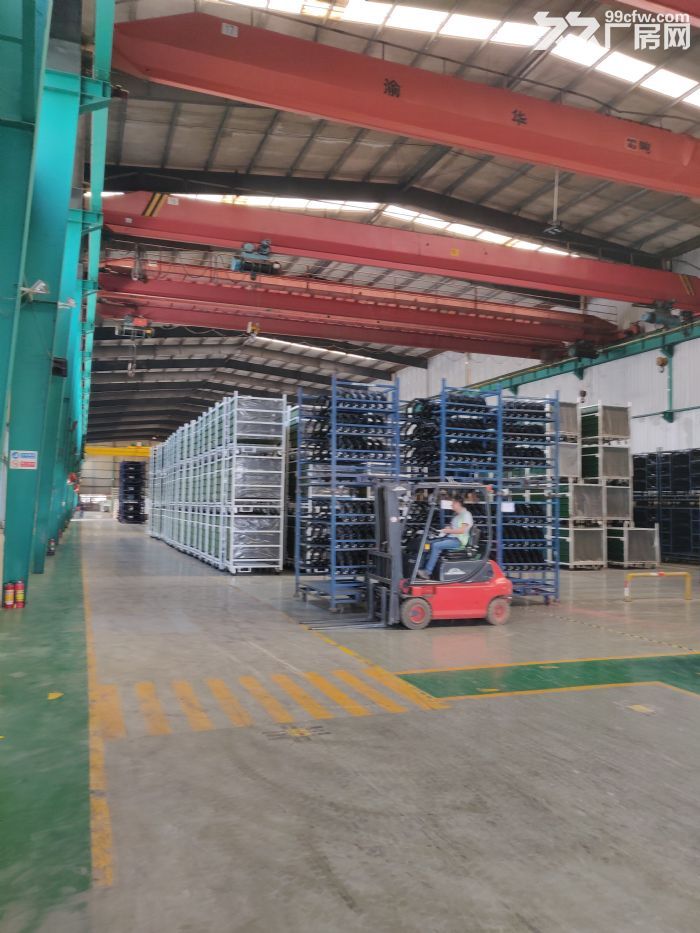 独院钢构厂房4500平 10吨行车 15米空高 1500平坝子-图2