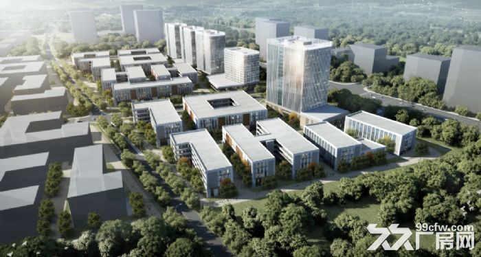 新建园区厂房出租出售丨大产权、可贷款、有环评、户型多-图1