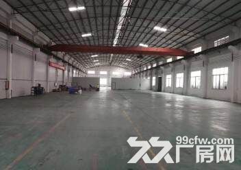 义桥工业园1200方单层带行车厂房出租 ，层高12米 独门独院 有场地 价格32-图1