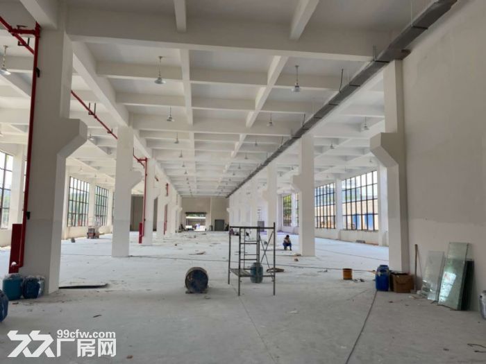 出租瓜沥临港工业区14000方标准厂房，可分租一楼层高9米-图1
