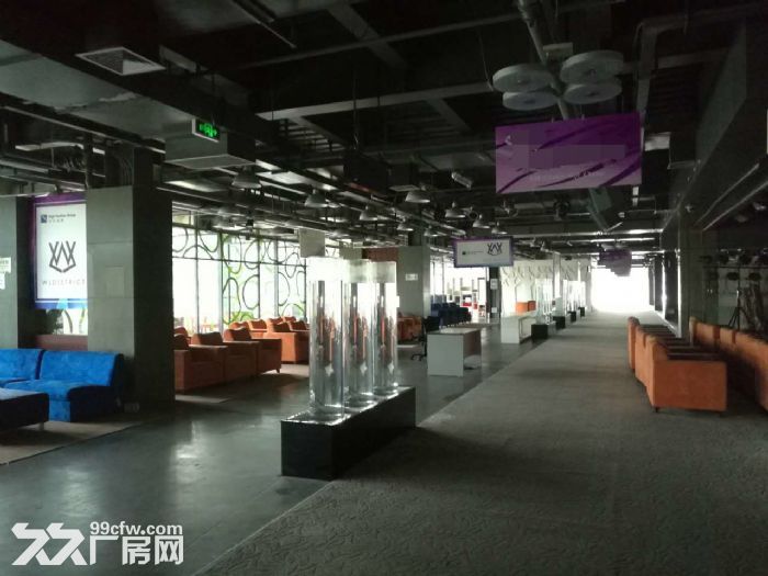 机场高架下优质园区1楼3000方玻璃幕墙 适合展厅总部-图4