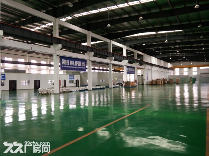 市区附近2600平方单层仓库，可分租，可做篮球羽毛球等-图1