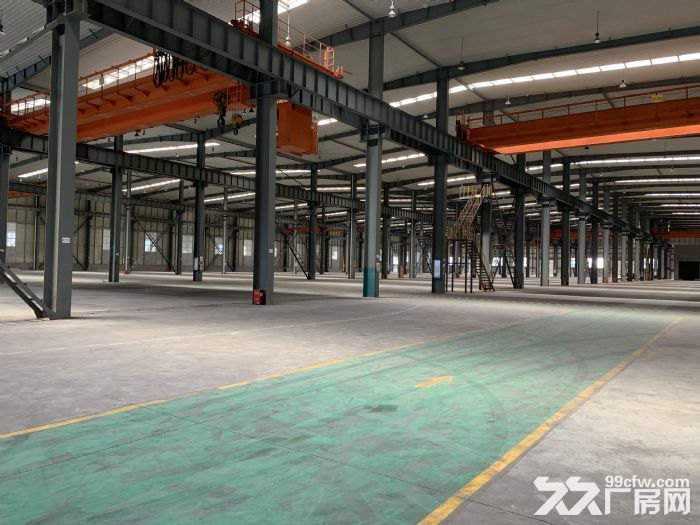 可做钢化玻璃，电泳，出租桐乡6000方12米单层带行车-图1