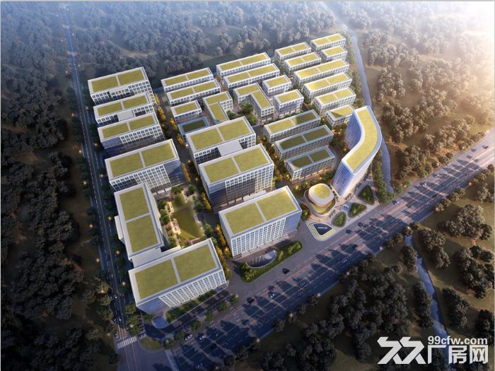 售楼处直售 租厂房不如买厂房 中交产业园厂房 首付3成起-图1