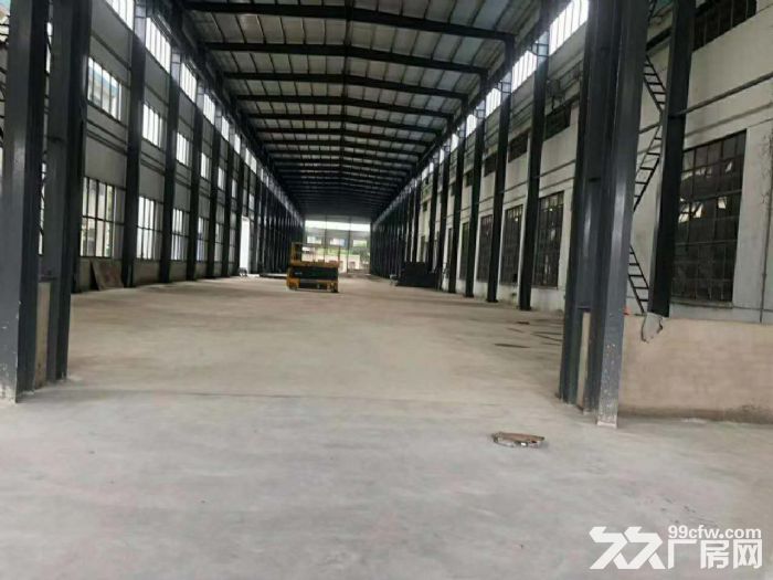 出租天宁区郑陆镇三河口工业区厂房12000平，其中8350平行车车间厂房共四跨，-图1