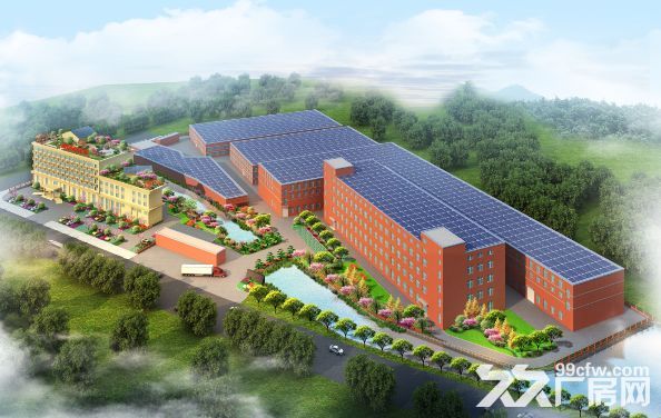 雷甸标准新厂房出租 可分租 可注册-图1