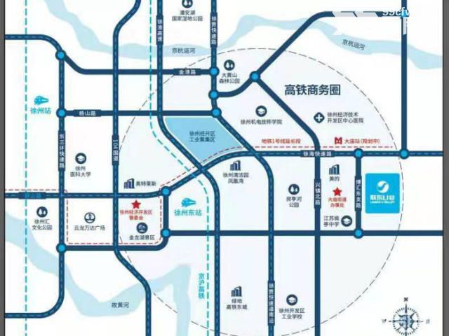 地铁1号线高铁站旁徐州智造园标准厂房出售-图4